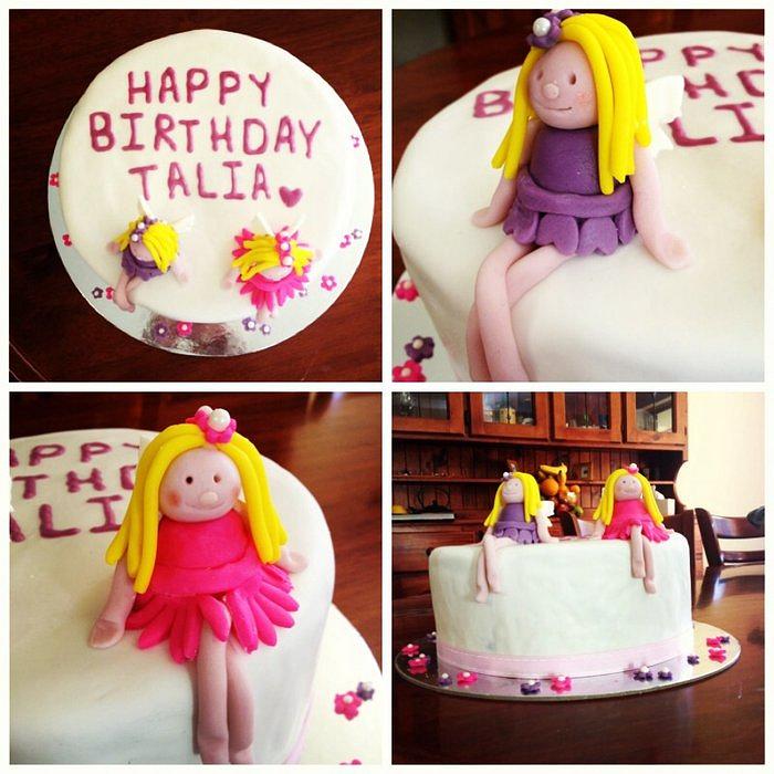 Done this cake for a family friends daughter :)
