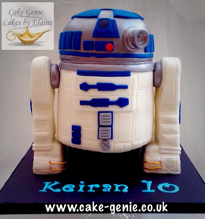 3D R2D2 Cake