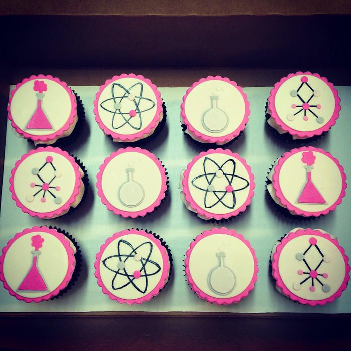 Science cupcakes