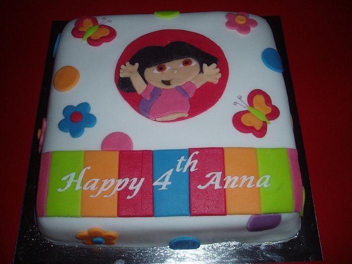 Dora the Explorer cake