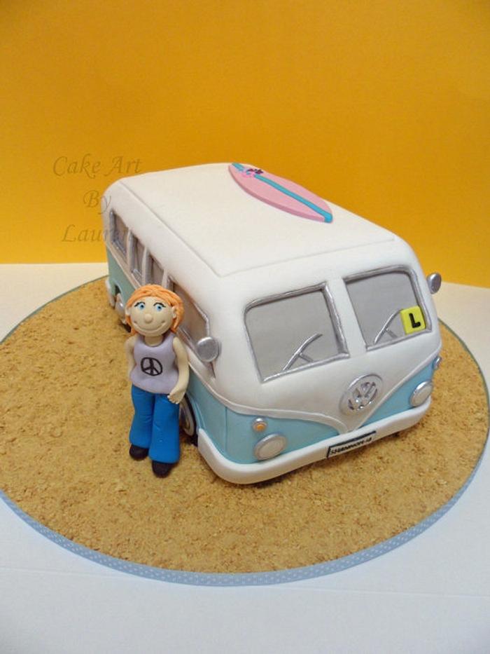 Kombi Van Birthday Cake