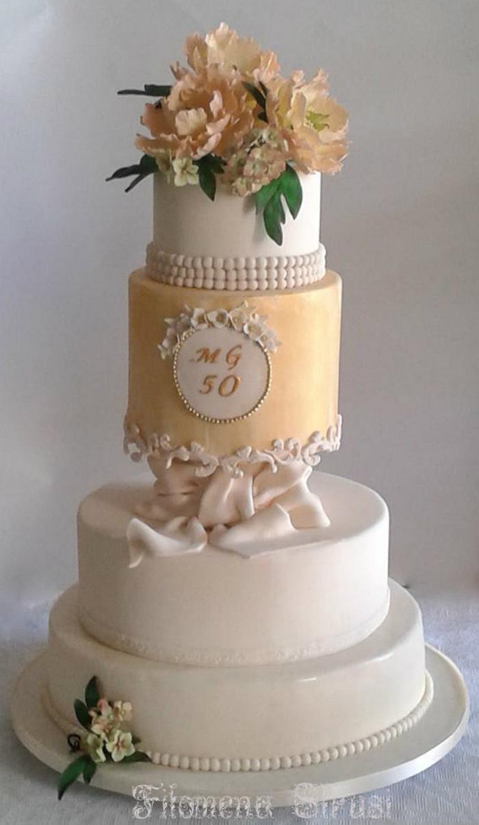 50 th. Anniversary cake 