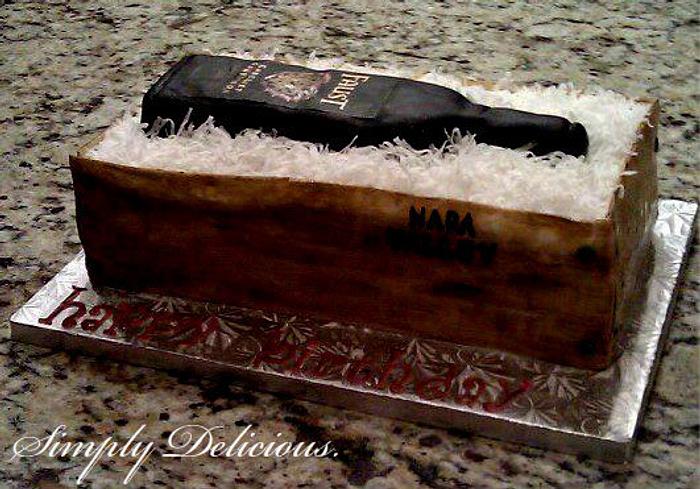 Wine Box Cake