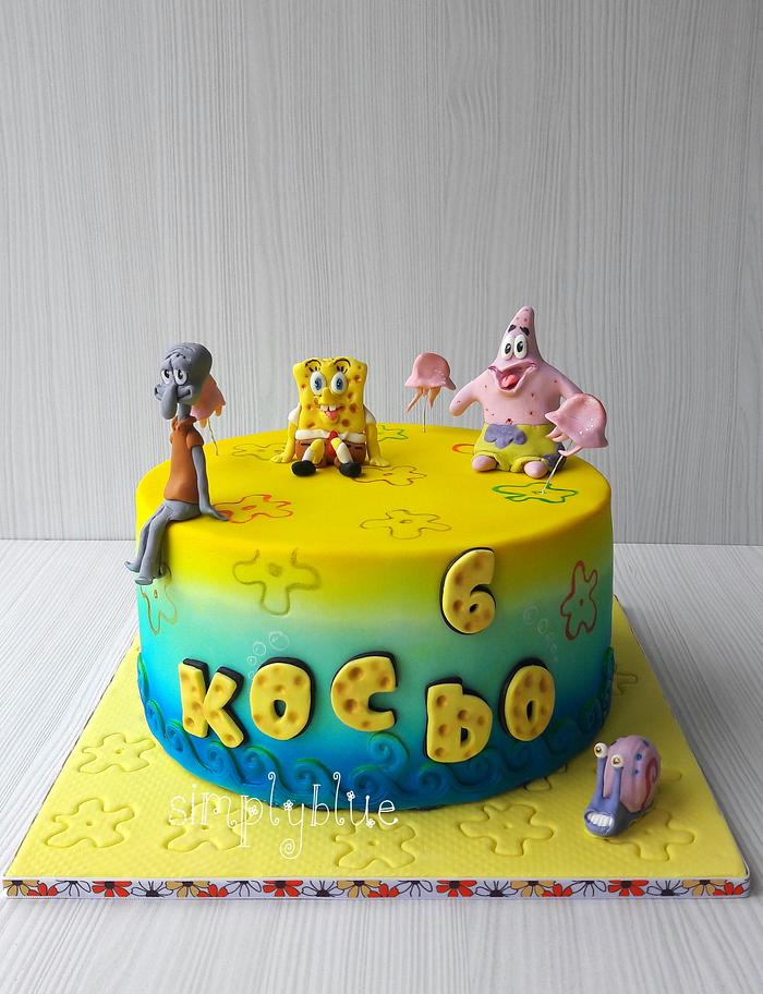 SpongeBob SquarePants cake