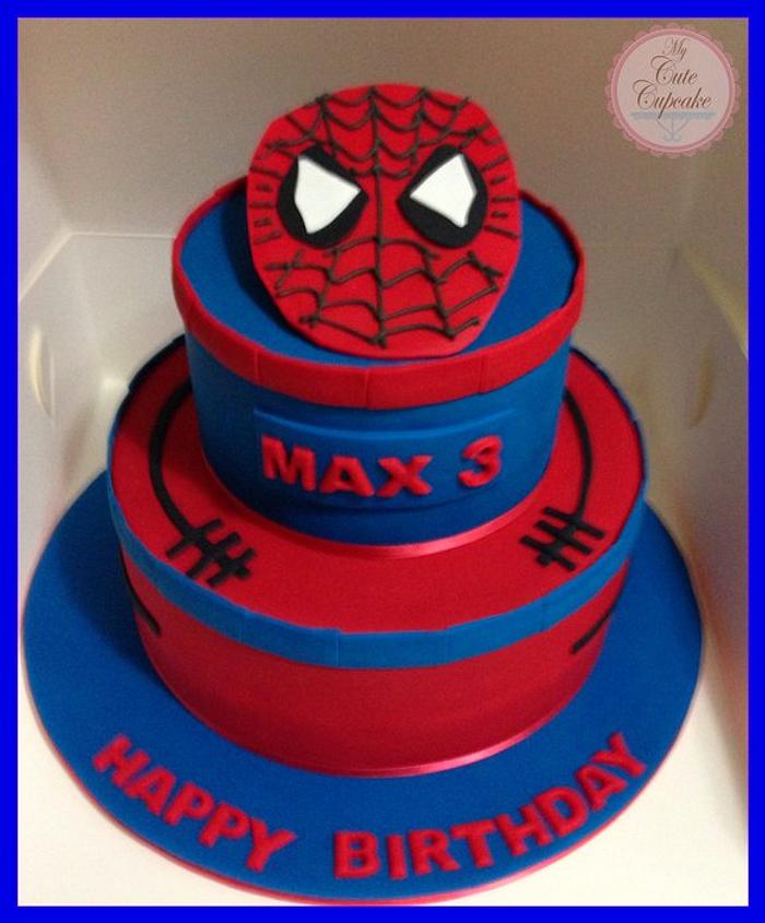 Spiderman Kids Birthday Cake
