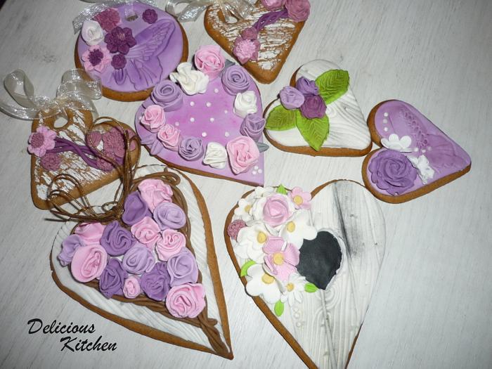 Heart cookies