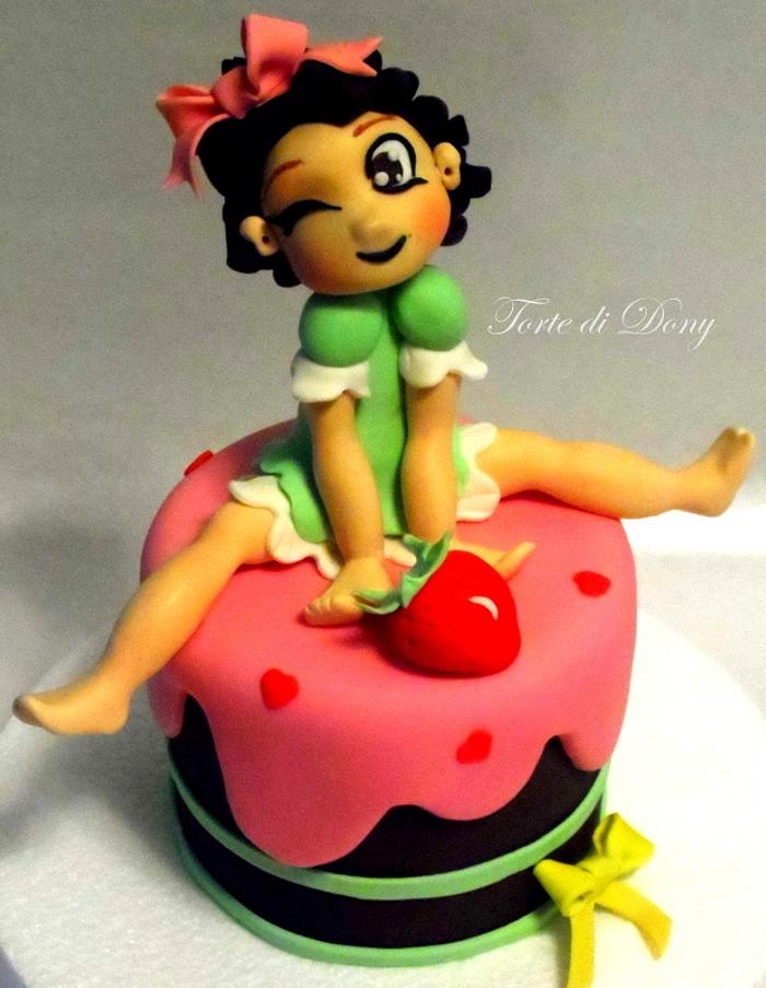 Cake Hawai Lady 