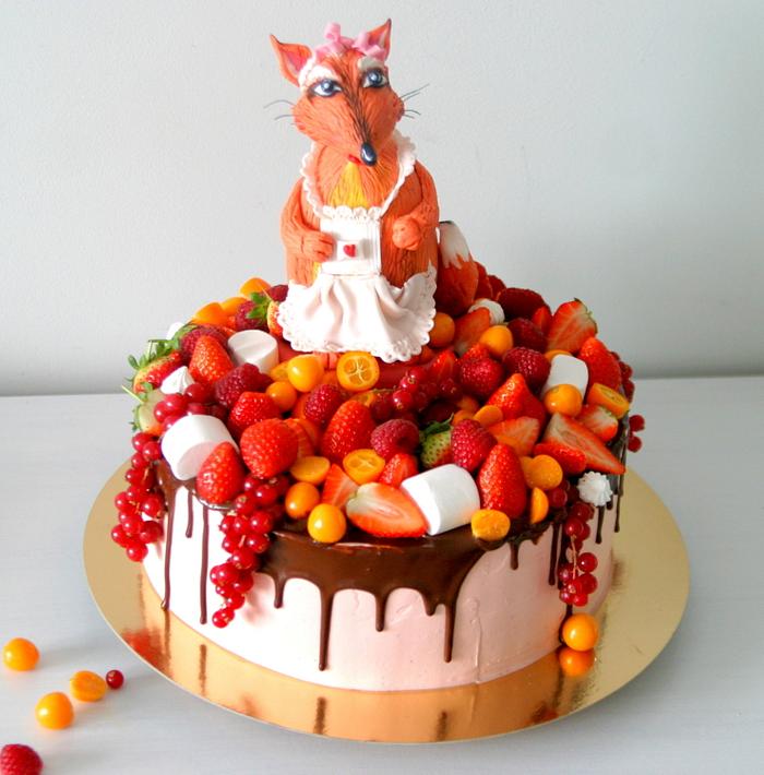 Foxy cake