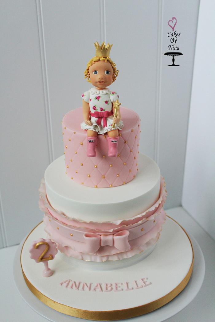 pretty princess cake 