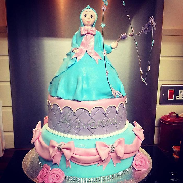 fairy god mother cake 