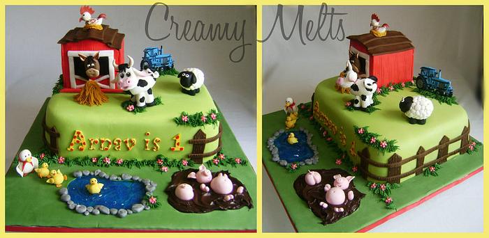 Crazy About Cakes: Old McDonald Had A Farm Cake