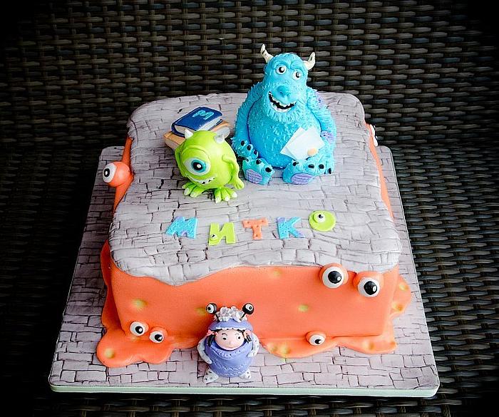 Monster Inc cake