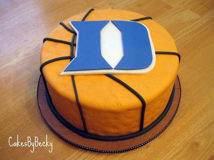 Duke Basketball Cake