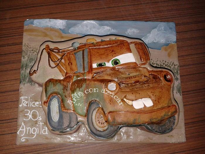 Mate cake/cars cake