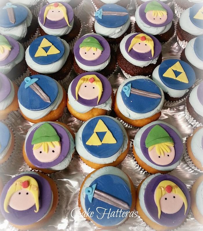 Legend of Zelda cupcakes