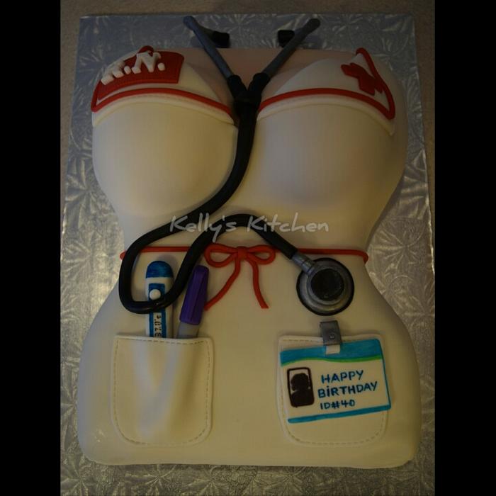 Nurse's Birthday Cake