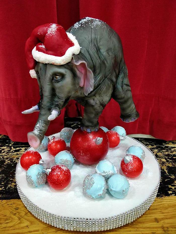 Elfyn the Christmas Elephant