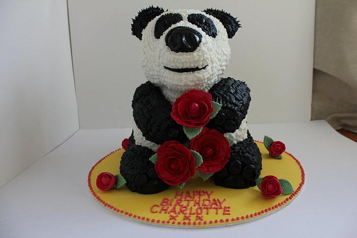 Giant Panda Birthday Cake!