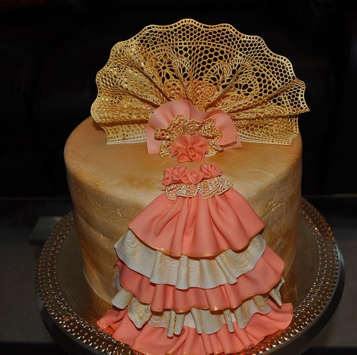 sugar veil cake
