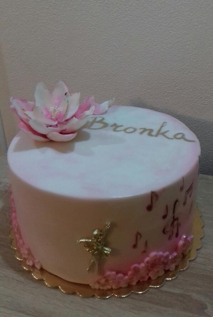 B-day girl cake