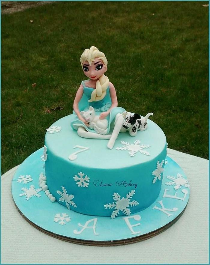Elsa cake Frozen