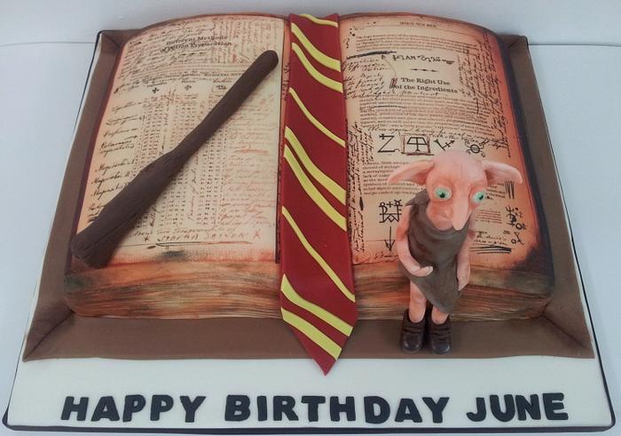 Spellbook Cake