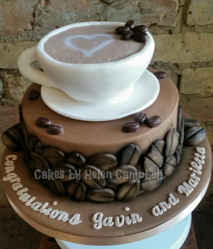Coffee lovers cake