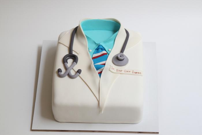 A cake for a new doctor