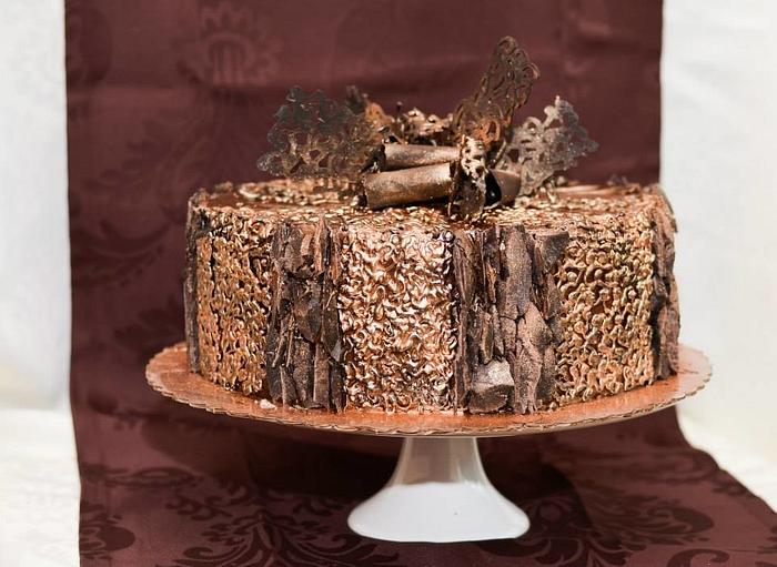 bronze mirakle cake