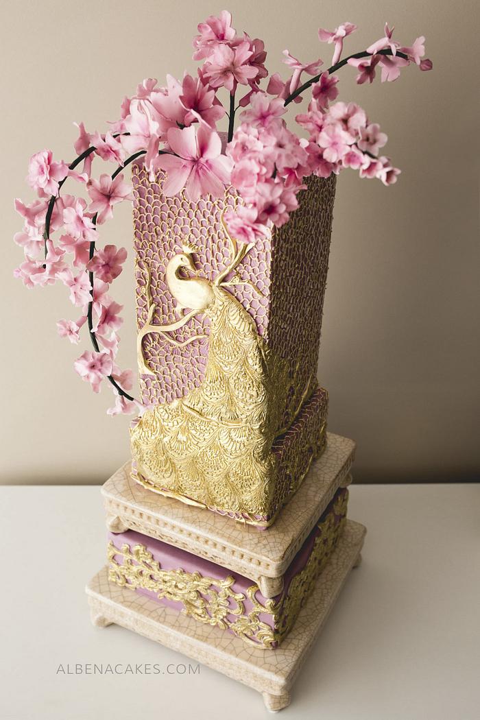 #5 Wedding Cake inspired by Enchanted Garden
