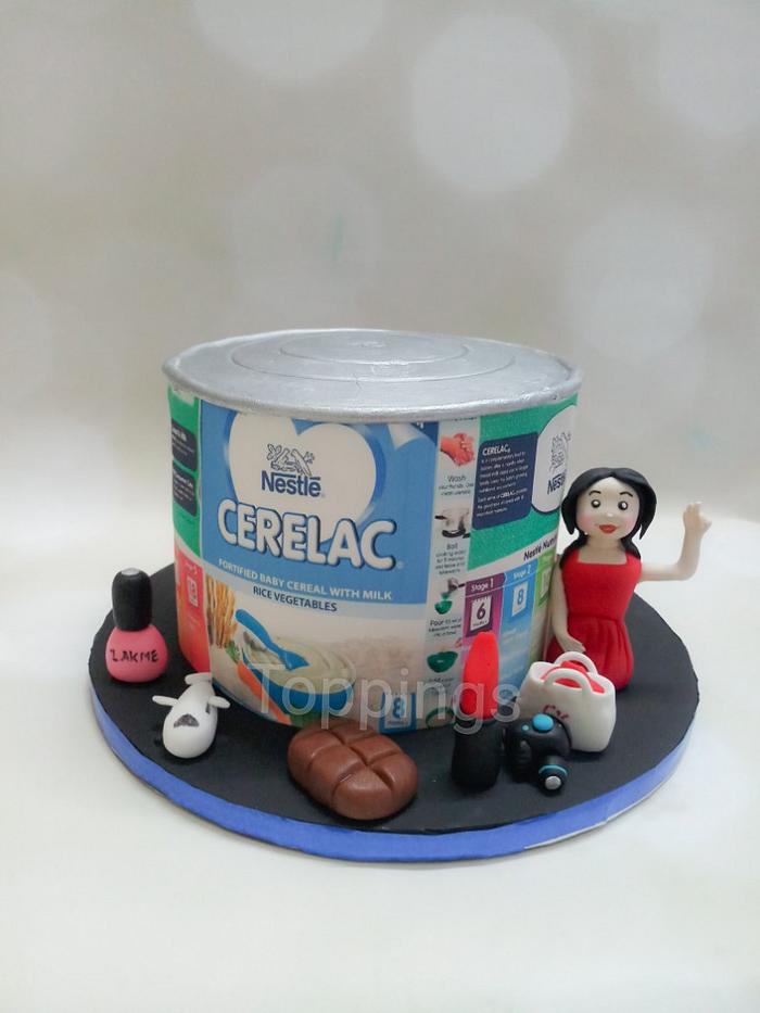 Cerelac tin cake