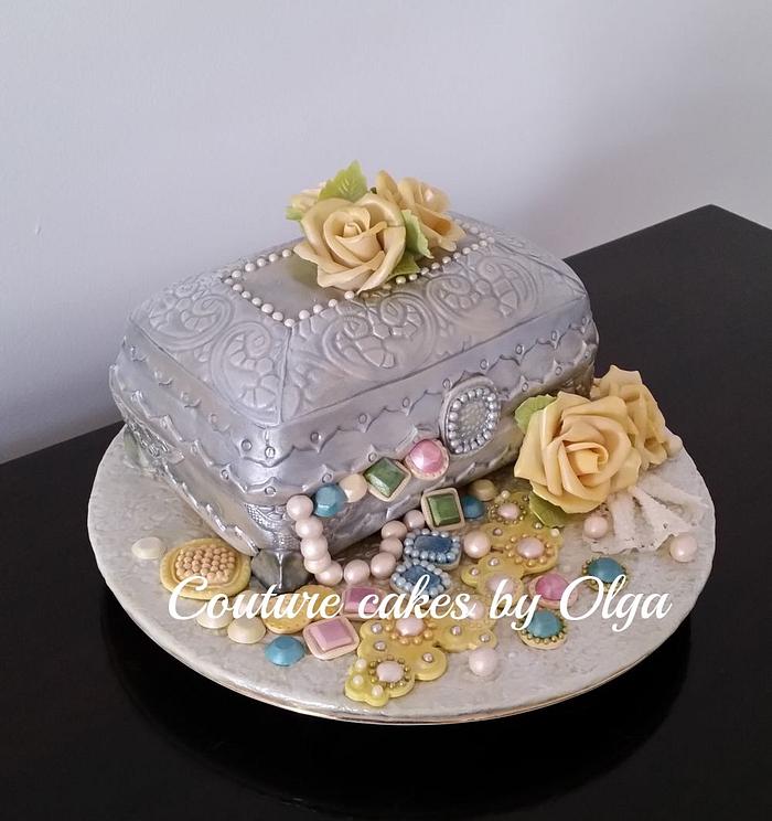 Jeweller box bd cake
