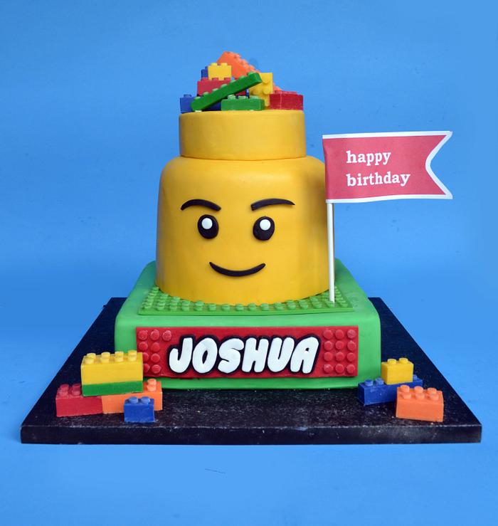 Lego cake for Joshua