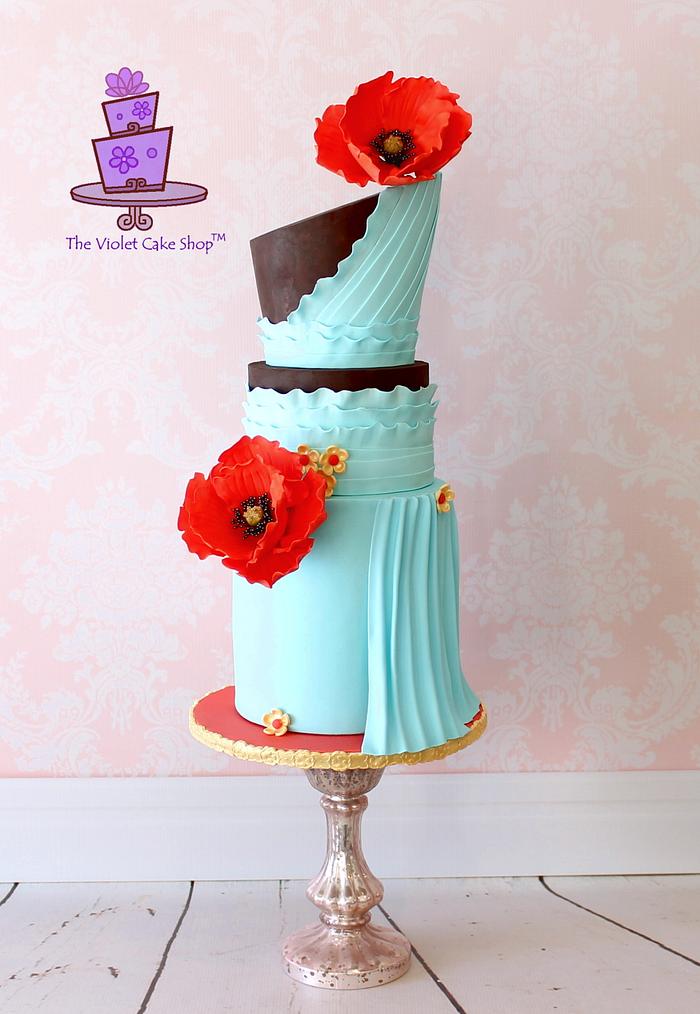 PRADA Inspired RED CARPET Collaboration Cake - Lupita Nyong'o 2014