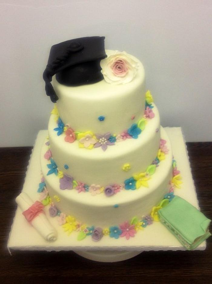 Graduation cake 