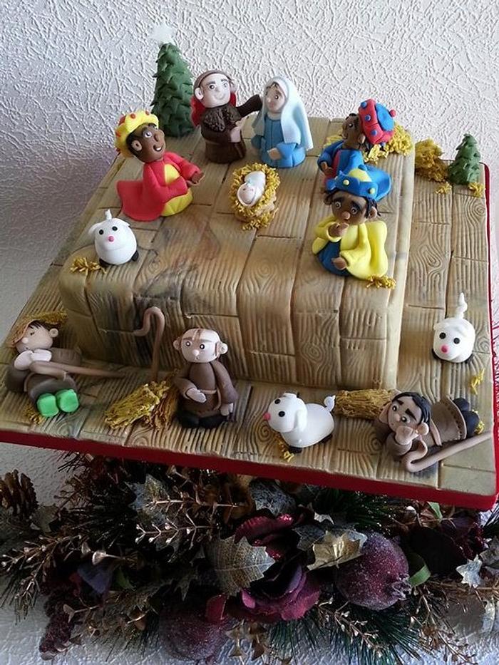 Christmas Nativity scene.