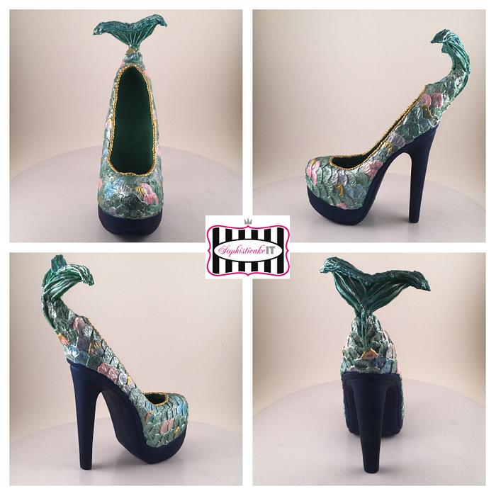 Mermaid tail shoe 