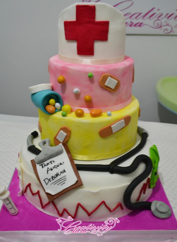 nurse cake - torta infermiera