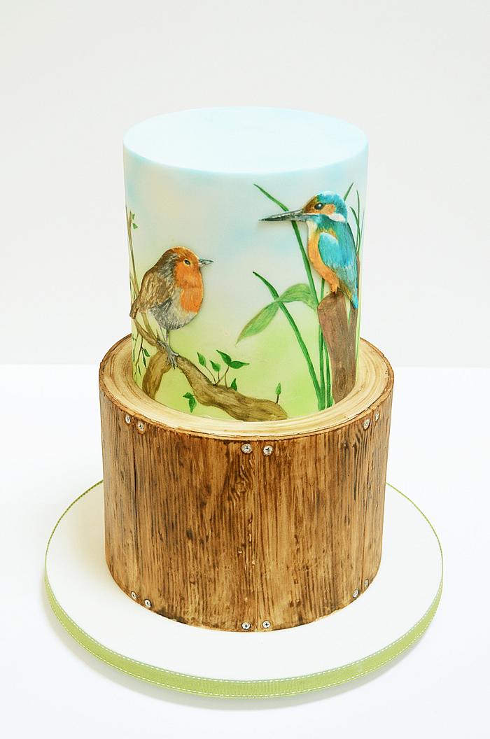 Birdwatching/woodwork tribute