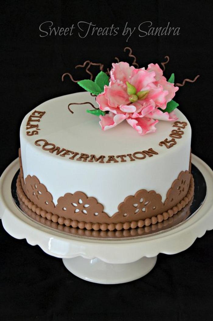 Confirmation Cake