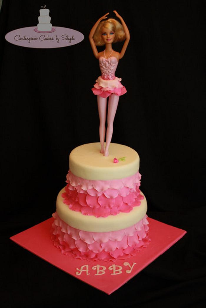 Ballerina Barbie Birthday Cake | Can be personalised to any … | Flickr