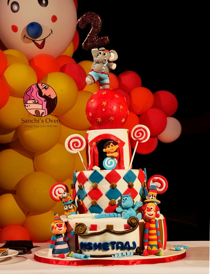 Carnival Themed Cake 