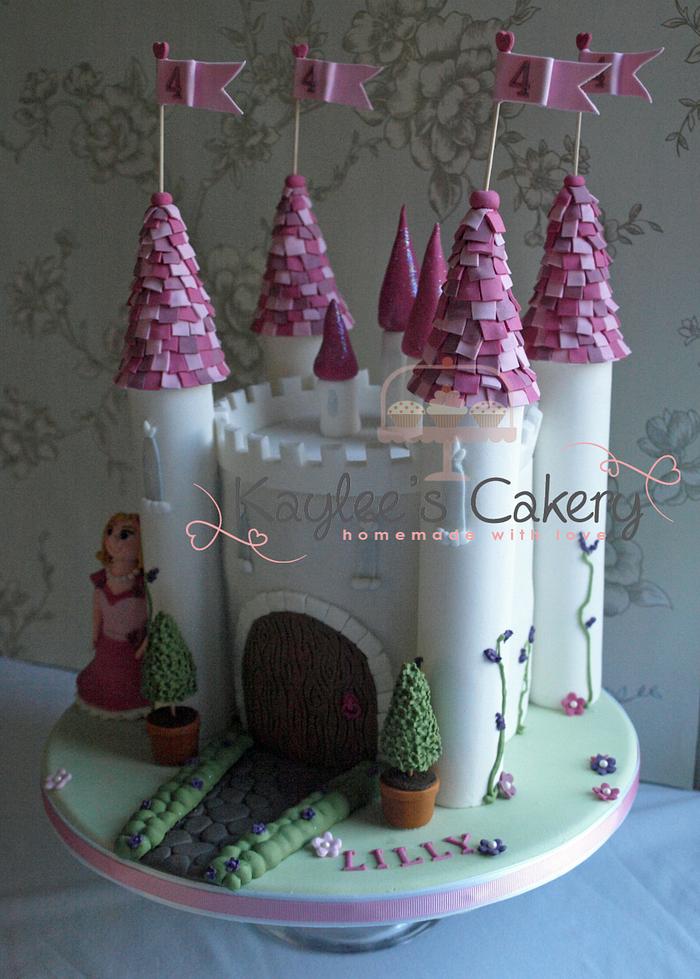 Princess Castle cake 
