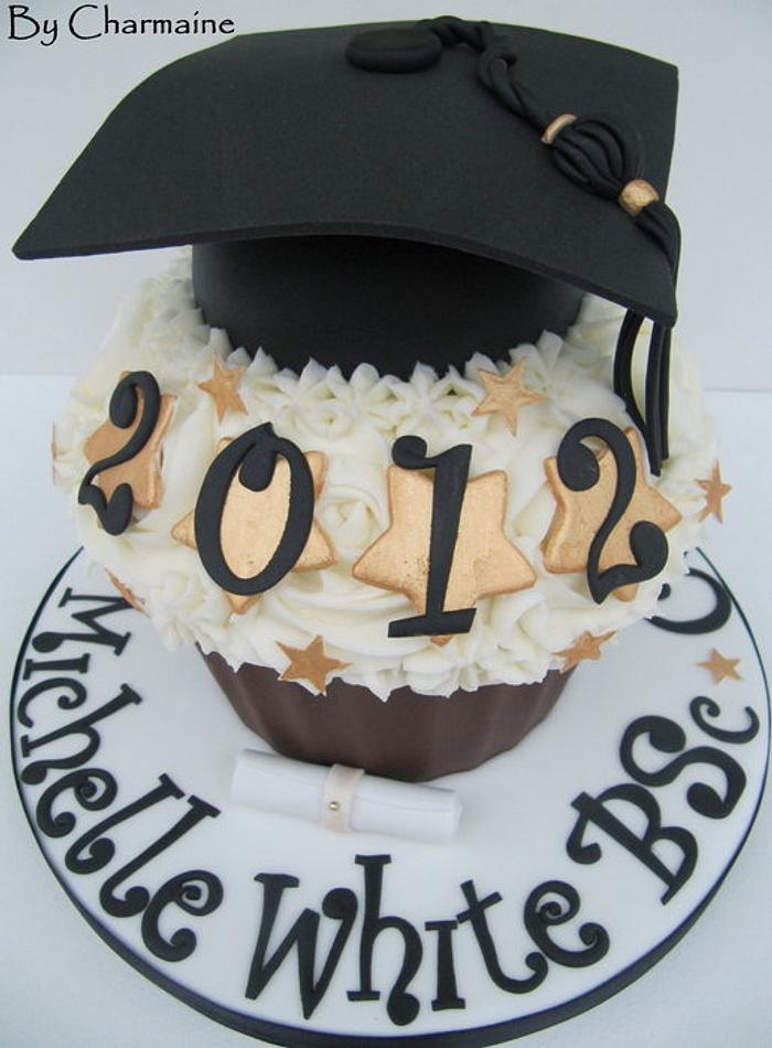 Graduation Giant Cupcake
