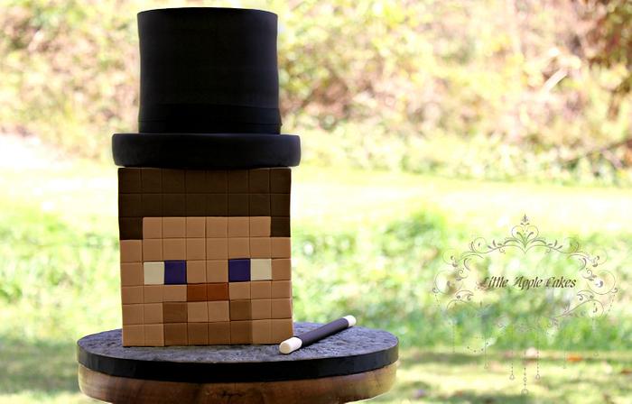 Magician Steve ~ Minecraft Cake