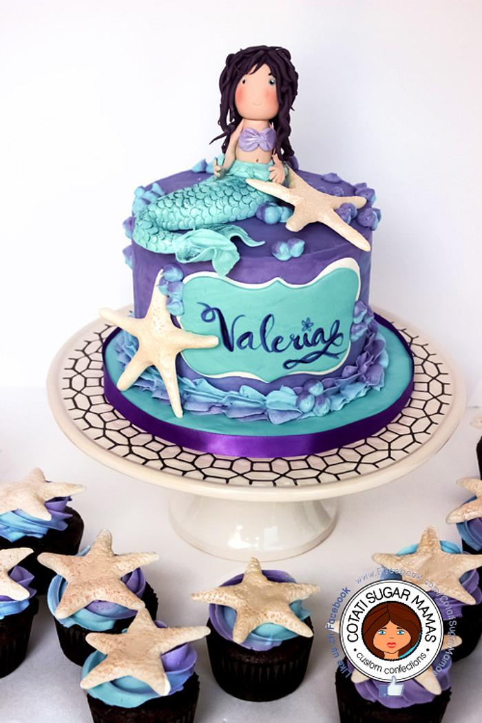 Mermaid Themed Birthday Set