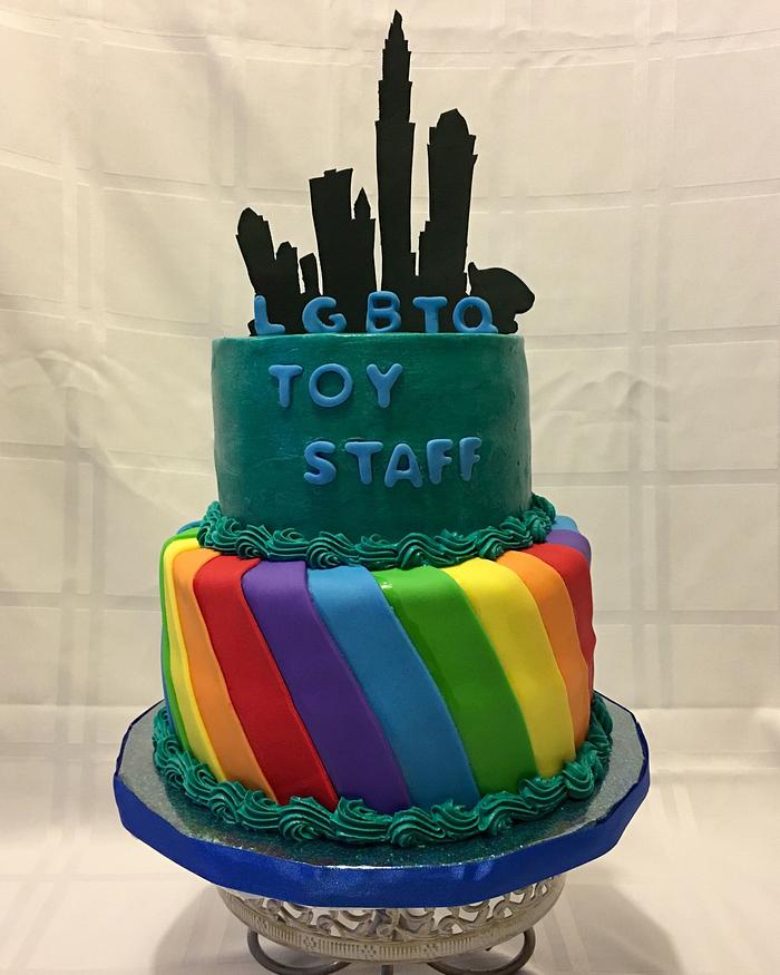 Charlotte, NC Rainbow Cake