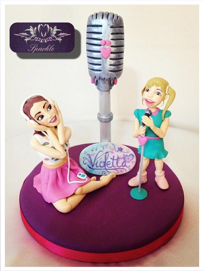 Disney's Violett Cake