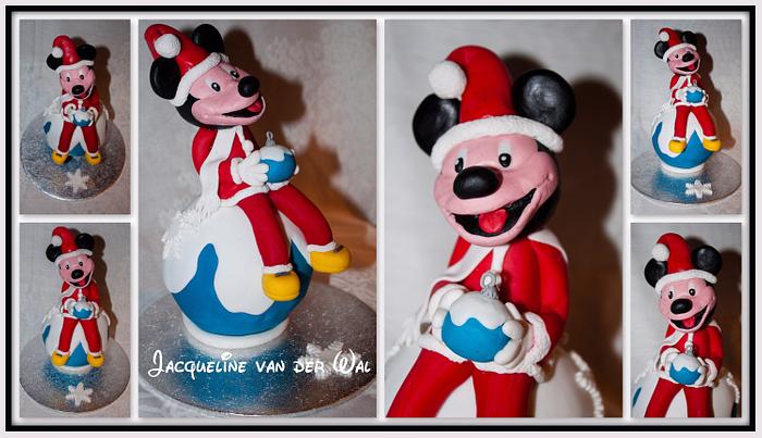 Mickey Mouse Christmas style