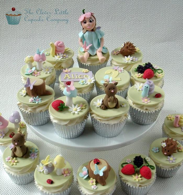 Fairy Woodland Cupcakes
